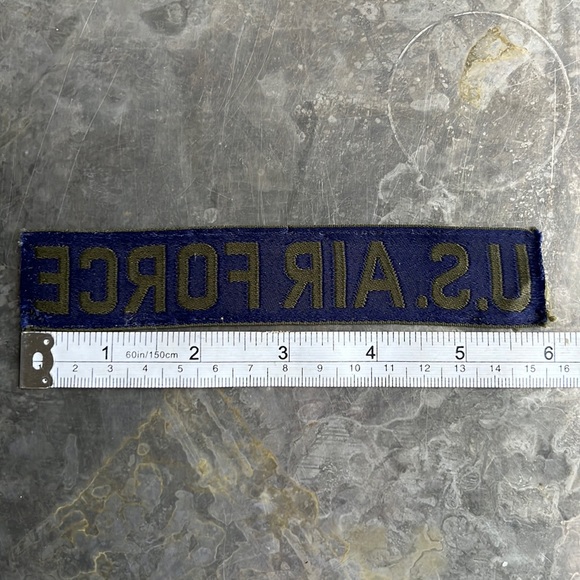 U.S. AIR FORCE ‘olive green’ Tape Patch - Picture 8 of 9